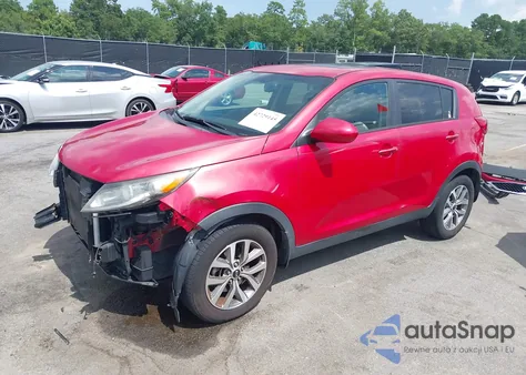 2015 Kia Sportage Lx из США, поврежденный, VIN KNDPB3AC2F7718751